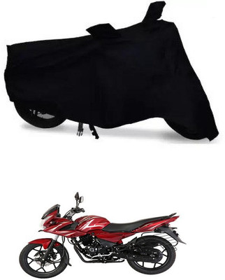 ENTIRELY ELITE Waterproof Two Wheeler Cover for Bajaj(Discover 150 f, Black)