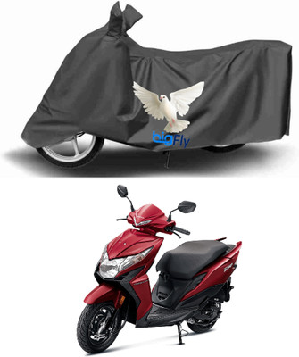BigFly Two Wheeler Cover for Honda(Dio, Grey)