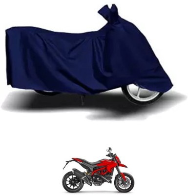 RONISH Waterproof Two Wheeler Cover for Ducati(Hypermotard 939, Blue)