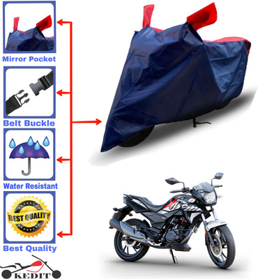 KEDIT Two Wheeler Cover for Hero(Xtreme 200R, Red, Blue)