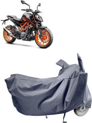 Amexride Two Wheeler Cover for KTM(250 Duke, Grey)