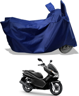 Amexride Two Wheeler Cover for Honda(PCX 125 BS6, Blue)