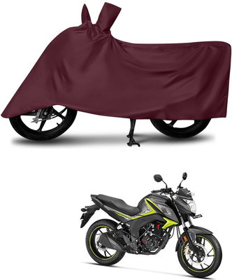 KEDIT Two Wheeler Cover for Honda(CB Hornet 160, Maroon)