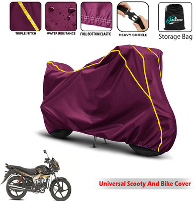 AUTOBIRSA Two Wheeler Cover for Mahindra(Centuro NXT, Maroon)