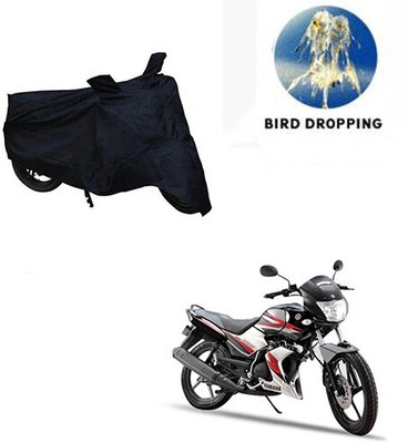 MMSSTAR Waterproof Two Wheeler Cover for Yamaha(SS 125, Black)