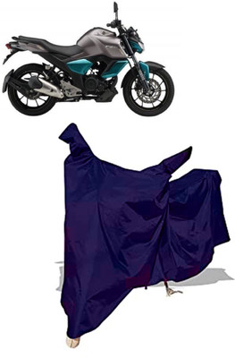 Amexride Two Wheeler Cover for Yamaha(FZ S V3, Blue)