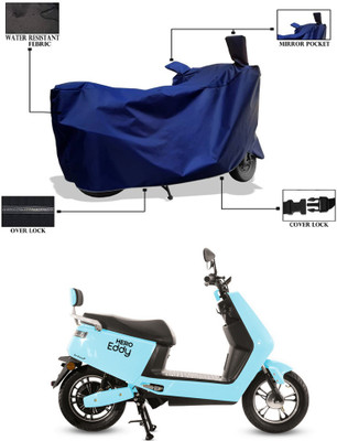 CODOKI Waterproof Two Wheeler Cover for Hero(Electric E-Sprint, Blue)