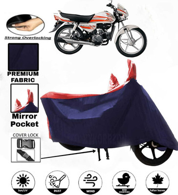 AutoGalaxy Waterproof Two Wheeler Cover for Hero(CD deluxe, Red)