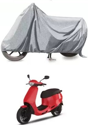 KD PRODUCTS Two Wheeler Cover for Ola(Electric Scooter, Silver)