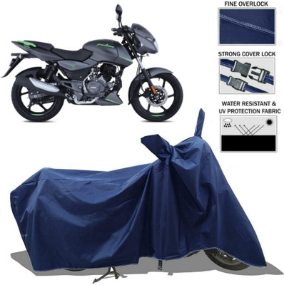 sowelar Waterproof Two Wheeler Cover for Bajaj(Pulsar 150, Blue)