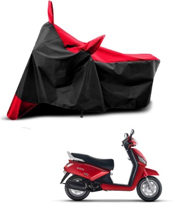 AASHTIK MART Two Wheeler Cover for Universal For Bike(Gusto, Red, Black)