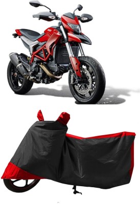 GROFATIK Two Wheeler Cover for Ducati(Hyperstrada, Red)