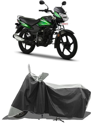 GROFATIK Two Wheeler Cover for TVS(Sport BS6, Grey)