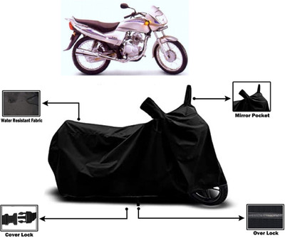 Amexride Two Wheeler Cover for LML(Freedom Prima, Black)