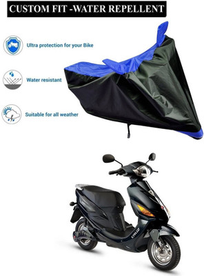PAGORA Waterproof Two Wheeler Cover for Hero(Electric Cruz BS6, Blue)