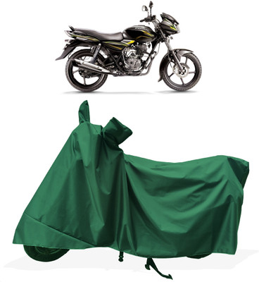 Tricway Two Wheeler Cover for Bajaj(Discover 100 DTS-i, Green)