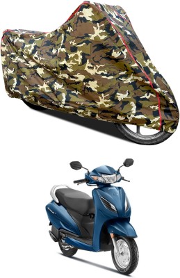 AutoGalaxy Waterproof Two Wheeler Cover for Honda(Activa 6G, Yellow)