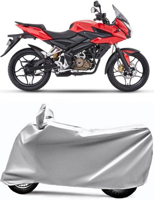 XOCAVO Two Wheeler Cover for Bajaj(Pulsar AS 150, Silver)