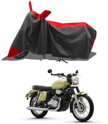 PAGORA Waterproof Two Wheeler Cover for JAWA(Jawa, Red, Black)