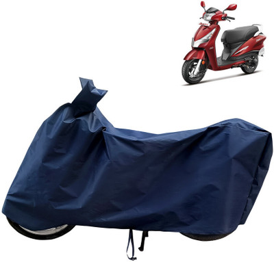 Horseyaart Waterproof Two Wheeler Cover for Hero(MotoCorp Destini 125, Blue)