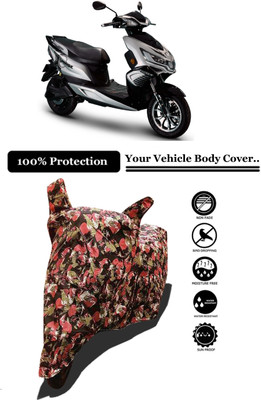 Amexride Two Wheeler Cover for Okinawa(i-Praise, Multicolor)