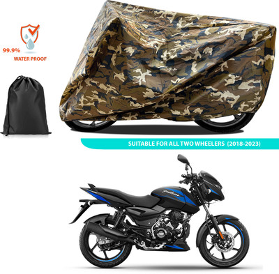 PAGORA Waterproof Two Wheeler Cover for Bajaj(Pulsar 125, Yellow)