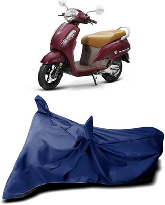KEDIT Two Wheeler Cover for Suzuki(New Access 125, Blue)