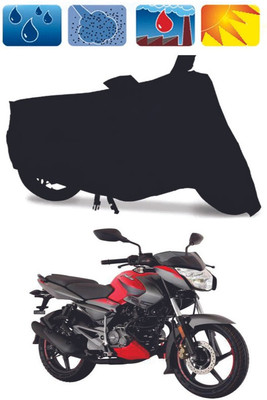 AUTOCAD Waterproof Two Wheeler Cover for Bajaj(Pulsar 135 LS DTS-i, Black)
