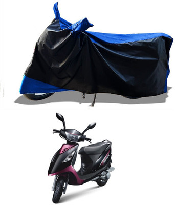 DeepShakshi AUTOMOTIVE Waterproof Two Wheeler Cover for TVS(Scooty Streak, Blue)