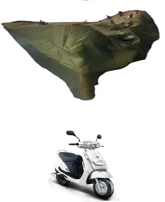 ZEDTEEK Waterproof Two Wheeler Cover for Mahindra(Duro 125, Green)