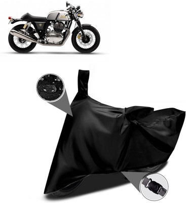 PAGORA Waterproof Two Wheeler Cover for Royal Enfield(Continental GT 650, Black)