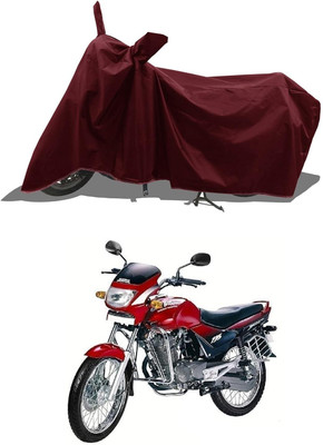 KEDIT Two Wheeler Cover for Hero(Ambition, Maroon)