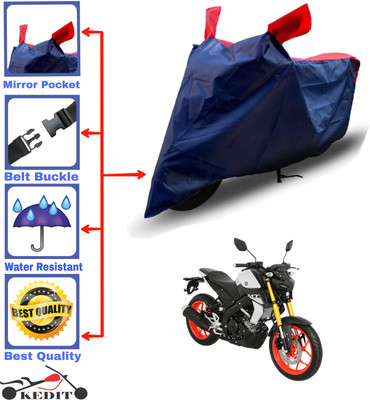 AASHTIK MART Two Wheeler Cover for Yamaha(MT 15, Red, Blue)