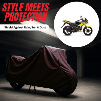 AUCTIMO Two Wheeler Cover for Honda(CBF Stunner, Multicolor)