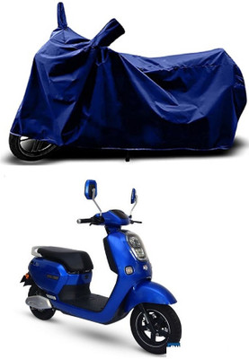 VESMEI Two Wheeler Cover for Okinawa(Lite, Blue)