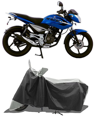 GROFATIK Two Wheeler Cover for Bajaj(XCD 125cc, White)