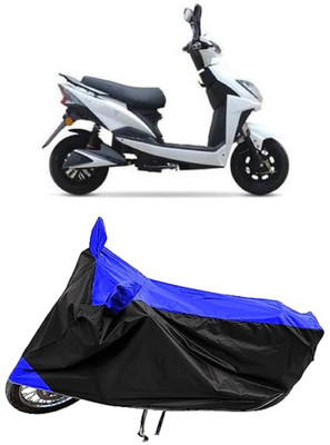 GROFATIK Two Wheeler Cover for Techo Electra(Electra, Blue)