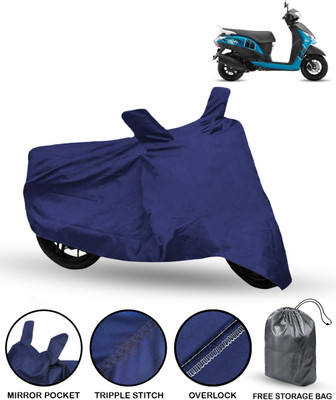 MMSSTAR Waterproof Two Wheeler Cover for Yamaha(Alpha, Blue)