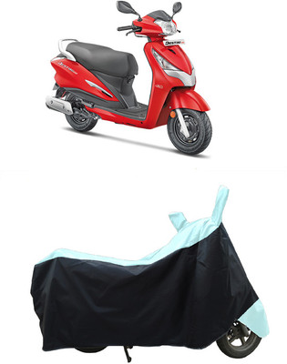Coxtor Waterproof Two Wheeler Cover for Vespa(RED 125, White, Black)