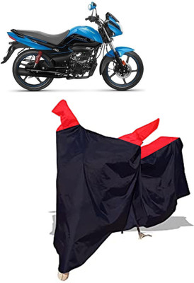 Amexride Two Wheeler Cover for Hero(MotoCorp Splendor iSmart, Black)