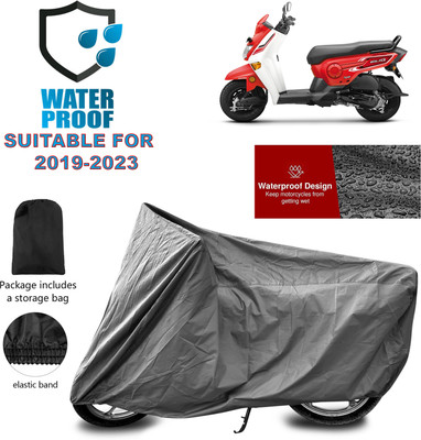 PAGORA Waterproof Two Wheeler Cover for Honda(Cliq, Grey)