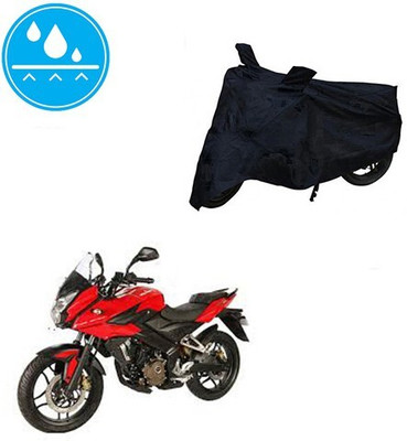 Mdstar Waterproof Two Wheeler Cover for Bajaj(Pulsar AS 150, Black)