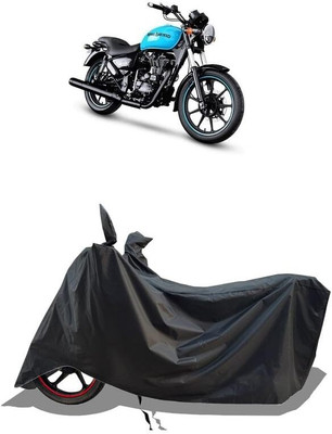 AASHTIK MART Two Wheeler Cover for Royal Enfield(Thunderbird 500, Black)