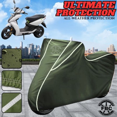 AUTOCAD Waterproof Two Wheeler Cover for Ather(450 X, Green)