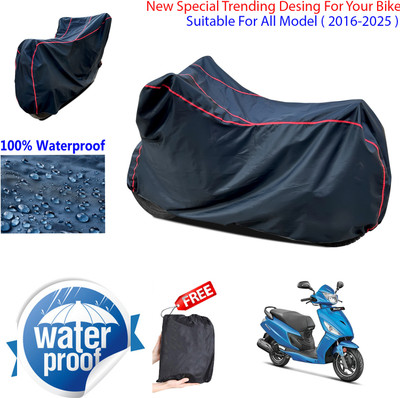 AUTOCAD Waterproof Two Wheeler Cover for Hero(Dash, Black)