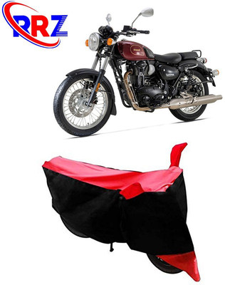 AutoGalaxy Waterproof Two Wheeler Cover for Benelli(Imperiale 400, Black, Red)