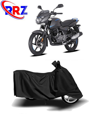 RRZ Waterproof Two Wheeler Cover for Bajaj(Pulsar 125, Black)