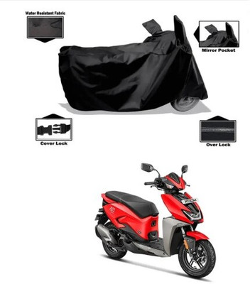 Tritika Waterproof Two Wheeler Cover for Hero(Activa, Black)