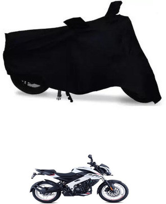 ENTIRELY ELITE Waterproof Two Wheeler Cover for Bajaj(Pulsar 200NS FI BS6, Black)