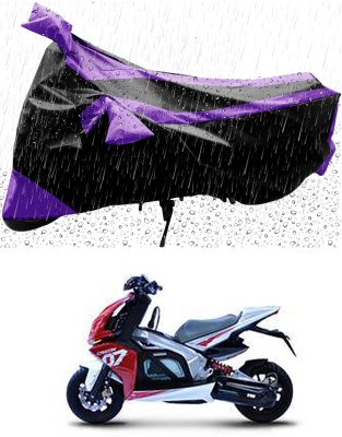 Furious3D Two Wheeler Cover for TVS(Creon, Purple, Black)